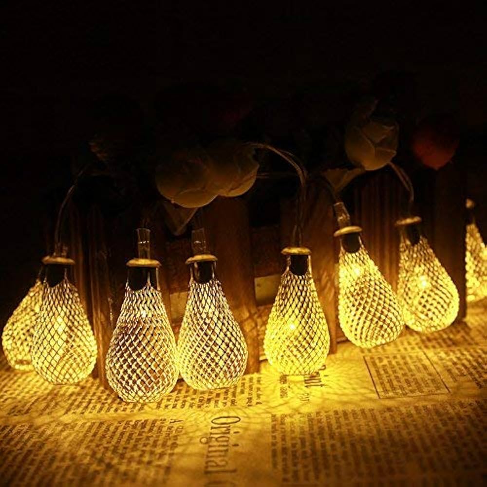 14 Waterdrop String Lights 4  MTR