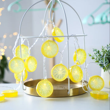 16 LED Lime Slice String  Light