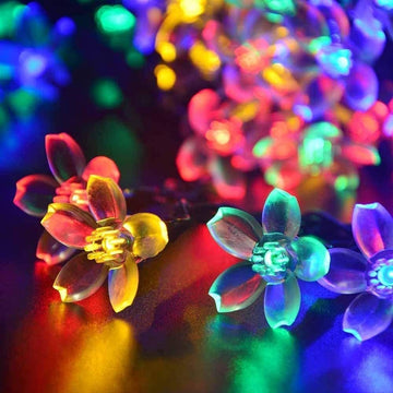 16 LED Blossom Flower  String Lights 4 MTR