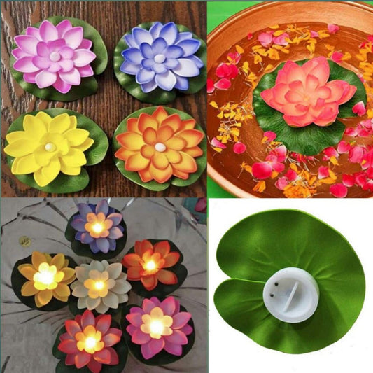 1 Pcs Lotus Floating Candle