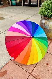 Rainbow Umbrella (Medium)  65 CM