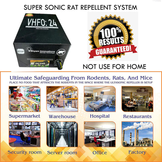 Super Sonic Rat Repellent System