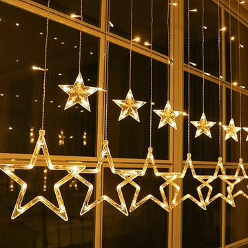 5 star curtain light 5 big & 5 small