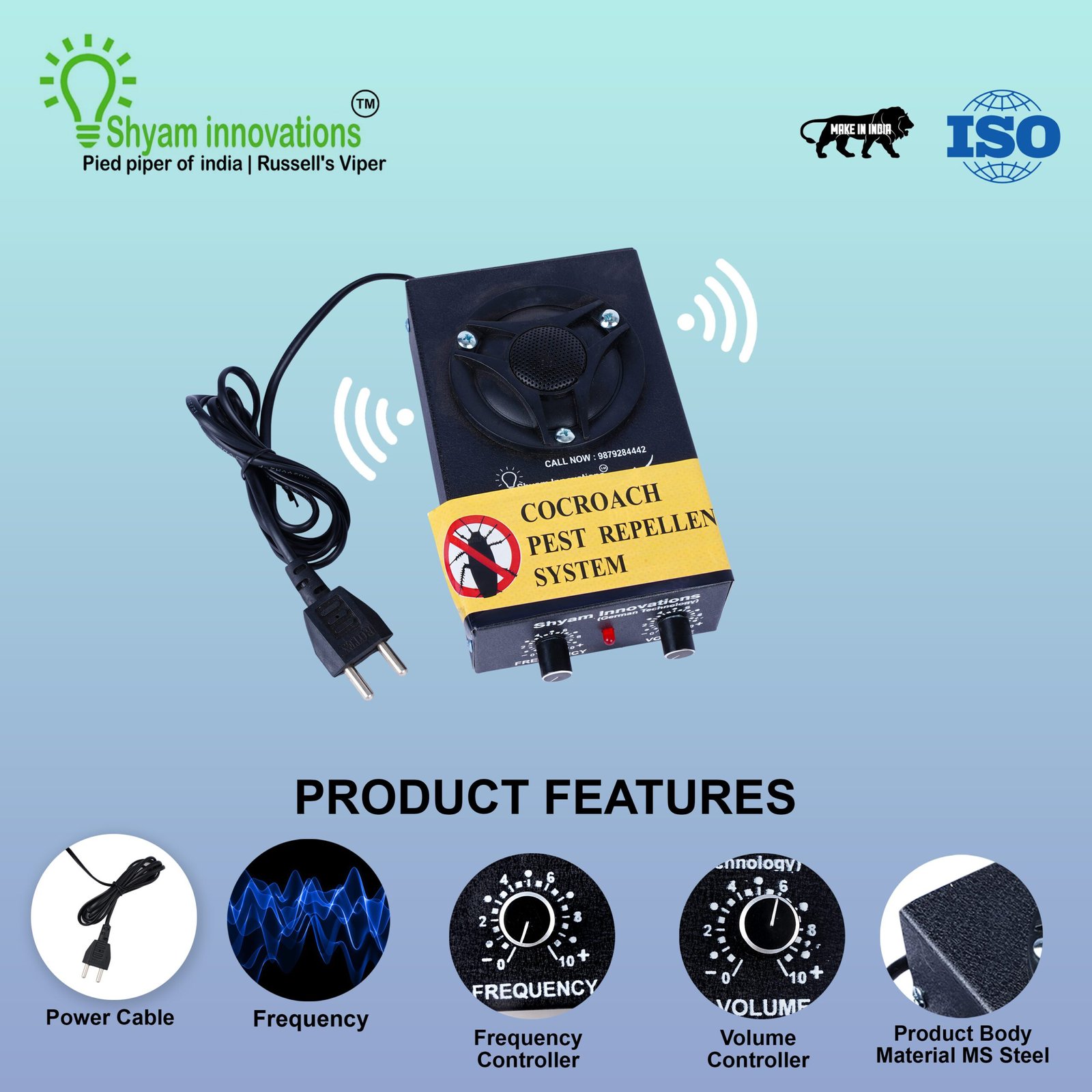 Ultrasonic Cockroach & Lizard Repellent – Safe & Non-Toxic Pest Control - Image 7