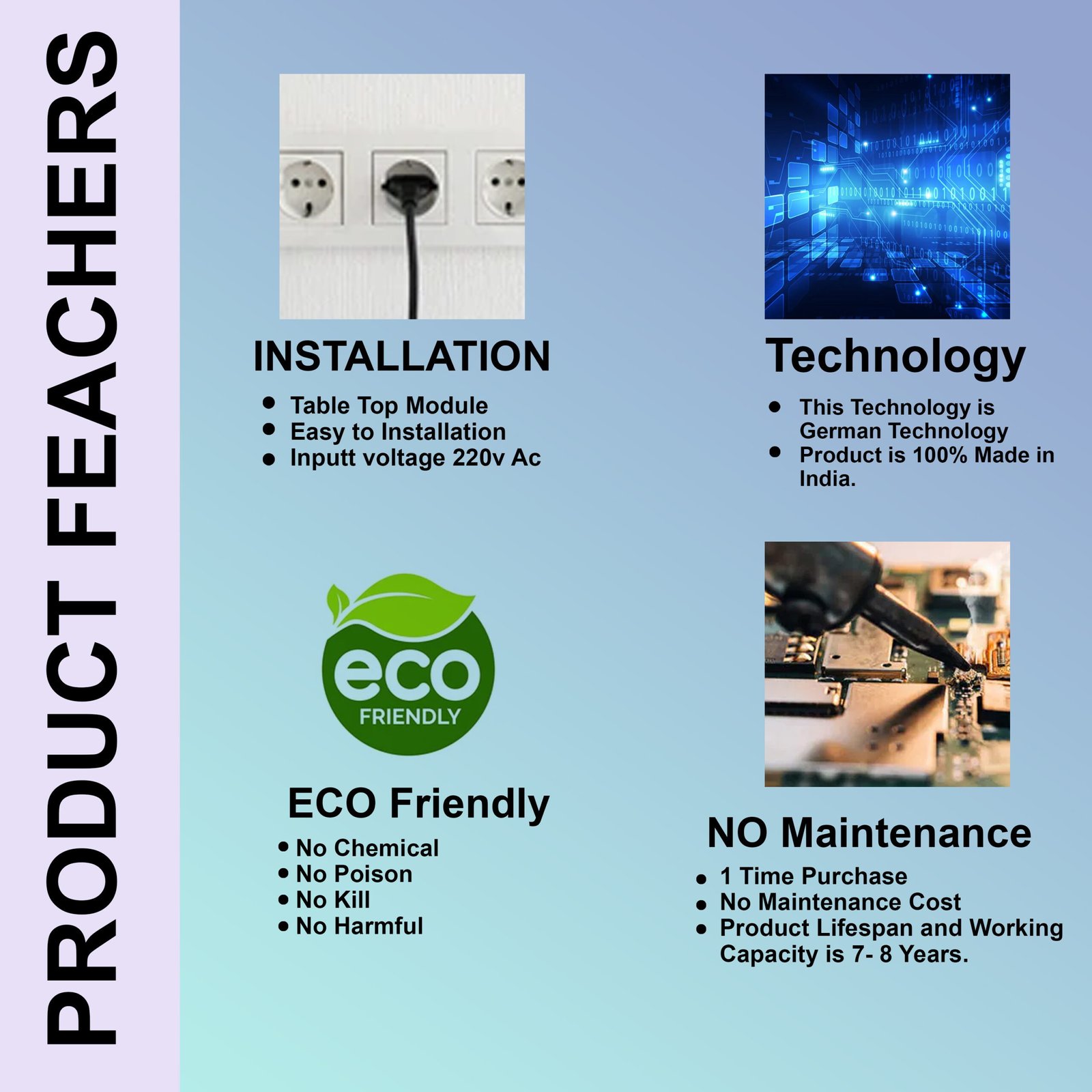 Ultrasonic Cockroach & Lizard Repellent – Safe & Non-Toxic Pest Control - Image 5