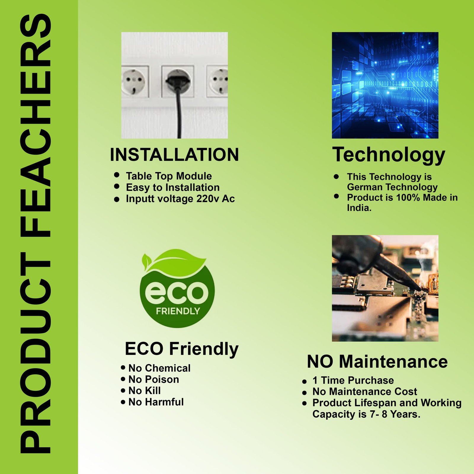 Dog Repellent System, 300 Variants Very Loud & Noisy Frequency Sound, Solution to Keep Street Dogs Away, Dog Deterrent Control Device for Outdoors (2200 Sq. Feet Area) - Image 4