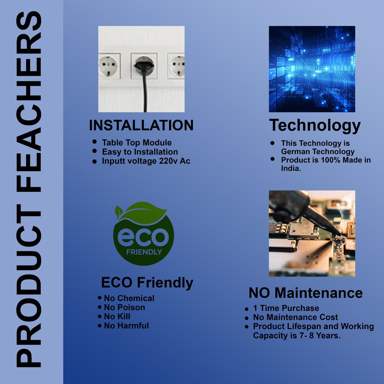 Ultrasonic Cat Repellent Device for Outdoor Like Farm, Cat Scare Machine, Cat Repellent System for Yard – Eco-Friendly & Chemical Free, Safe for Home with Small Pets - Image 4