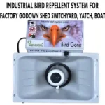 Shyam Innovations – Industrial Ultrasonic Bird Repellent System (5000 Sq. Ft) | Waterproof, Electric, Loud Sound Device for Pigeons, Bats, Crows – Outdoor Bird Deterrent India