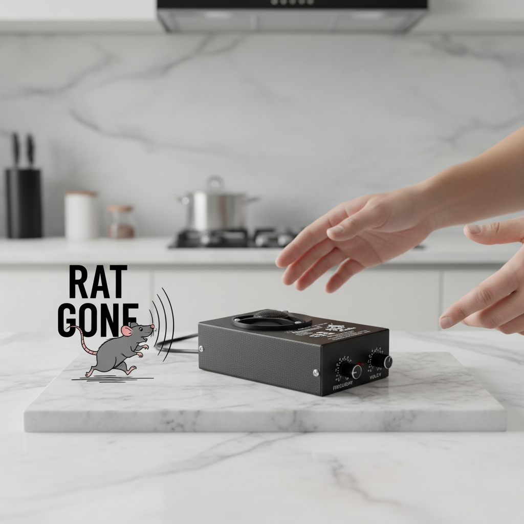 Ultrasonic Rat & Pest Repeller for Home – Keep Your House 100% Pest-Free! Made in India(Area Covered:2500 SF) - Image 6