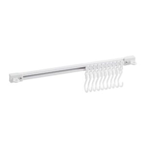 shaym innovation ch-zone Kitchen Cabinet Wall Sliding Hook - Space-Saving Multi-Purpose Organizer for Utensils, Towels, and Accessories - Durable Wall-Mounted Hook Rack for Home Kitchen Bathroom Storage