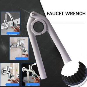 ch zone  Anti-Slip Plumbing Repair Wrench Tool - Heavy-Duty Adjustable Pipe Wrench for Leak Repair and Plumbing Maintenance - Ergonomic Handle, Non-Slip Grip, Durable and Efficient Plumbing Tool