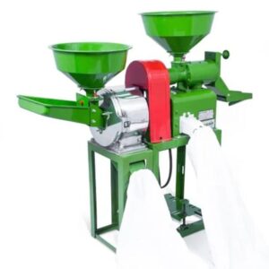 shaym innovations Combined-Rice Mill & Flour Mill Machine with 3HP Electric Motor