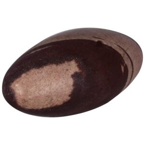shyam innovations Narmada Stone Narmadeshwar Shiv Ling, Shiva Lingam (5" Inches), Brown