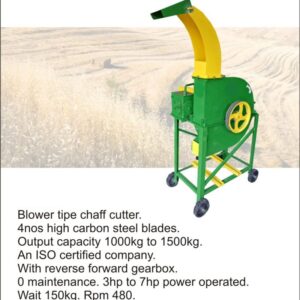 shyam innovations BLOWER TYPE CHAFF CUTTER 3Hp Motor
