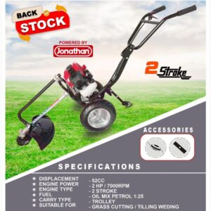 shyam innovations Wheel Brush Cutter 2 Stroke 52cc