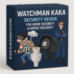 “Watchman Kaka Home & Office Security Siren – 120dB Anti-Theft Alarm with Motion Light | Protect Your Family, Shop & Workplace”
